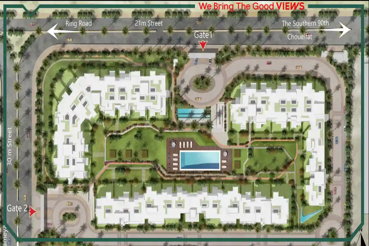 SQ1 New Cairo Compound, HDP Development prices 2026